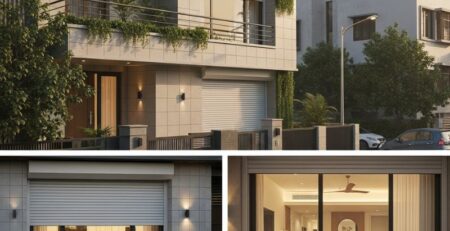 Automatic rolling shutter for home providing security and convenience in Delhi