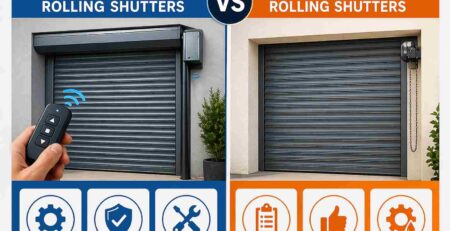 Automatic vs Manual Rolling Shutters