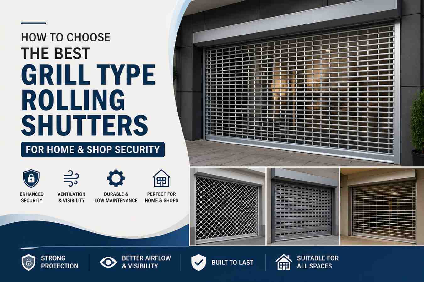 Grill Rolling Shutters