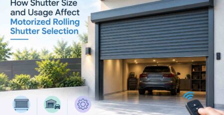 Rolling shutter size and usage