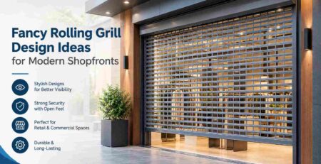 fancy rolling grill design ideas